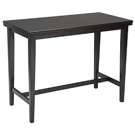 Contemporary Rectangular Dining Room Counter Table